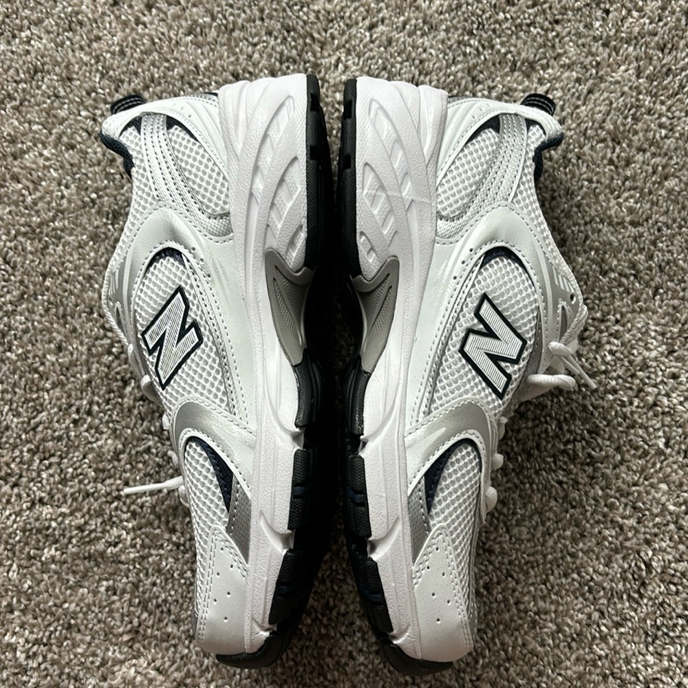 Balance 530 White Silver Navy